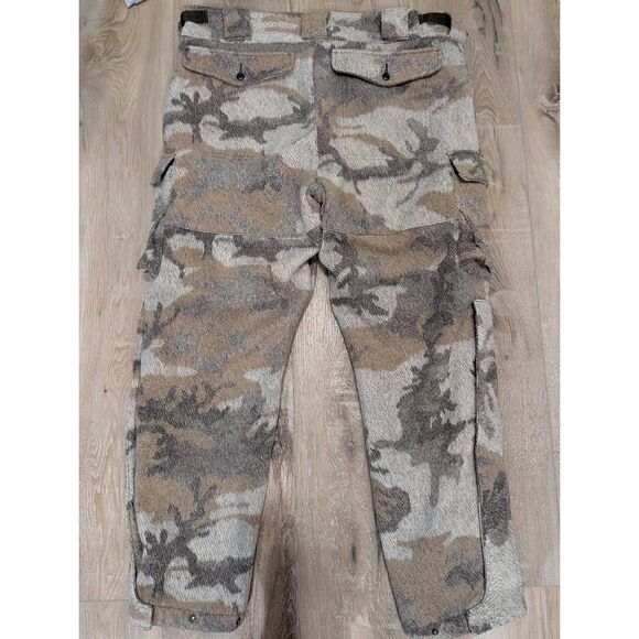 Cabela’s Wooltimate 4MOST Windshear Hunting Pants Men’s 42 Cargo Wool Blend Camo - Picture 2 of 15